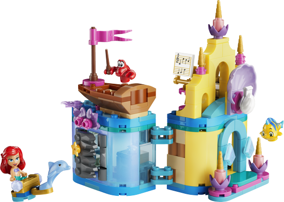 LEGO® | Disney Princess 43285 Ariel a její kouzelný miniaturní palác