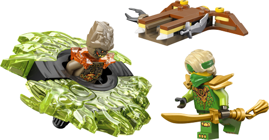 LEGO® NINJAGO® 71850 Lloyd vs. spinner pozemské příšery