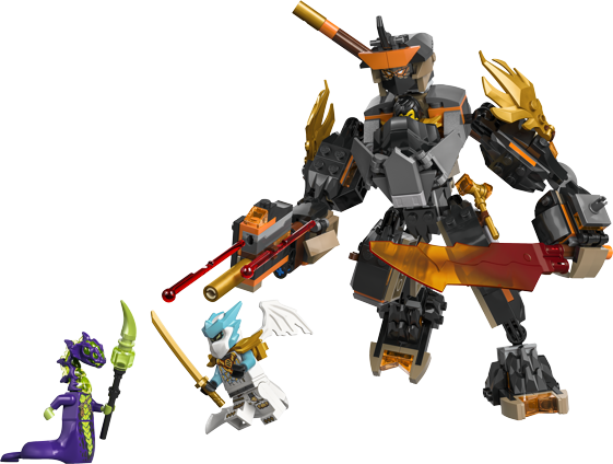 LEGO® NINJAGO® 71854 Coleův expediční robot a dračí Zane