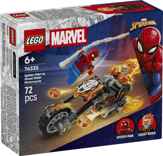 LEGO® | Marvel 76335 Spider-Man vs. Ghost Rider na motorce