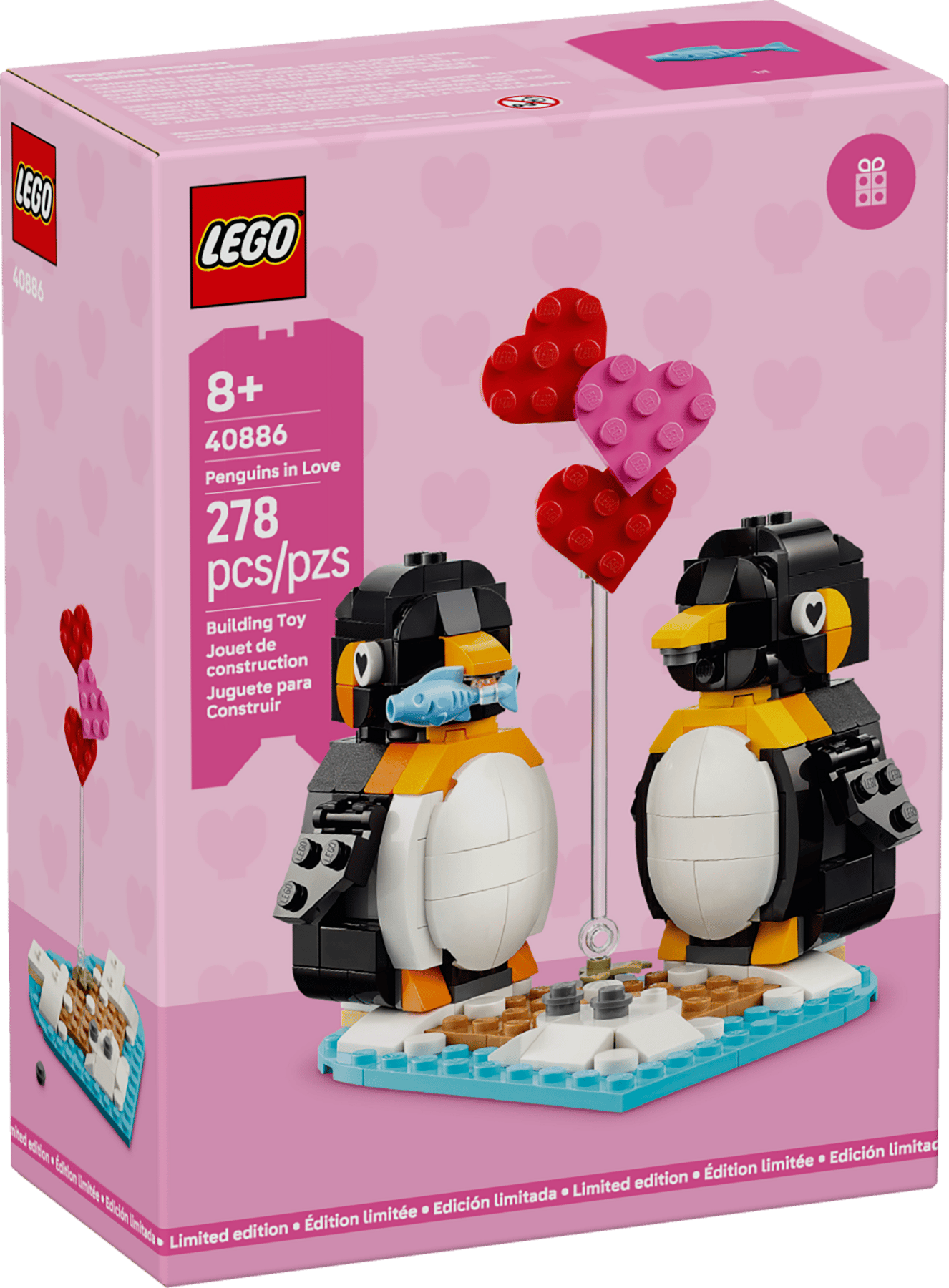 Lego 40886 Zamilovaní tučňáci