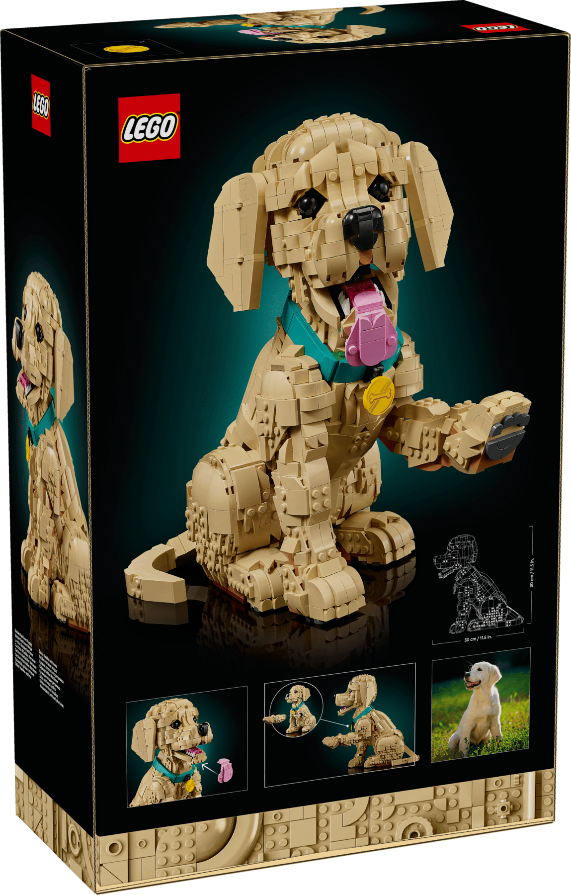 LEGO® Icons 11384 Štěně zlatého retrívra