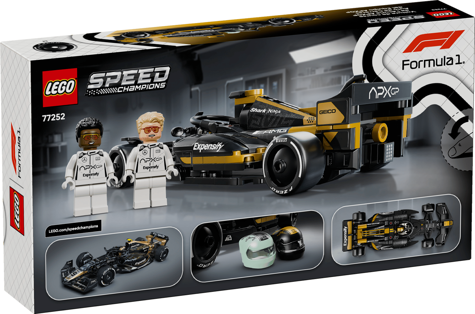LEGO® Speed Champions 77252 Závodní auto týmu APXGP z filmu F1®