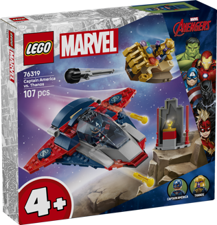 LEGO® ǀ Marvel Captain America vs. Thanos with 2 Minifigures 76319