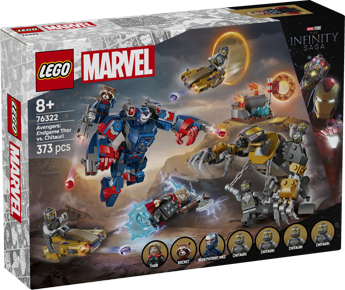 LEGO® ǀ Marvel Avengers: Endgame Thor vs. Chitauri Super Hero Action 76322