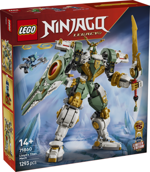 LEGO® NINJAGO® 71860 Lloydův titanový robot: 15 let NINJAGO