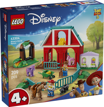 LEGO® Disney Pixar 43304 Blazeova koňská farma