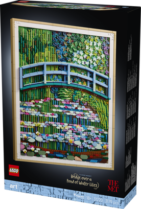 LEGO® Art 31220 Claude Monet – Most nad jezírkem s lekníny