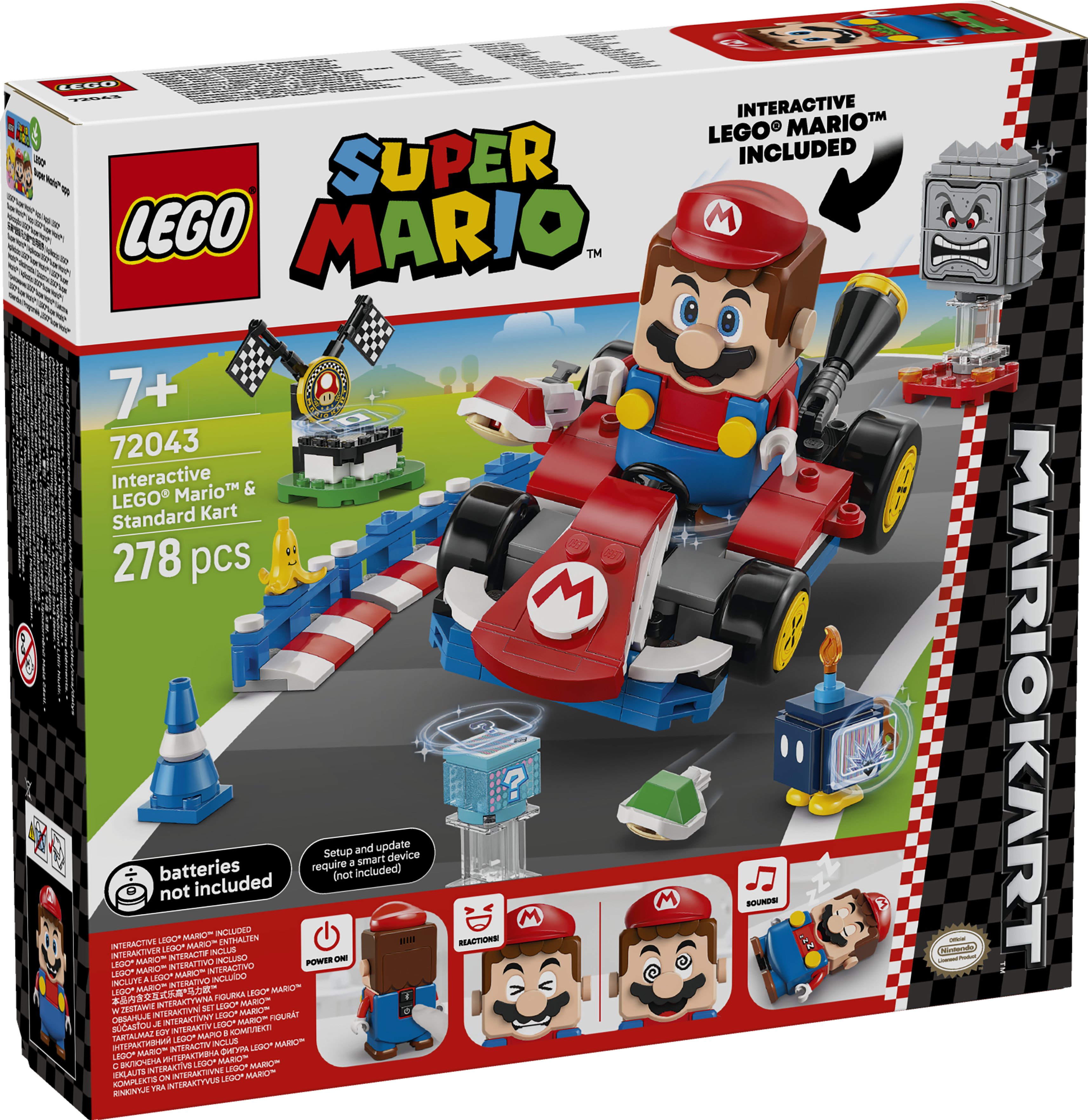 LEGO® Super Mario™ 72043 Interaktivní Mario™ a Standard Kart