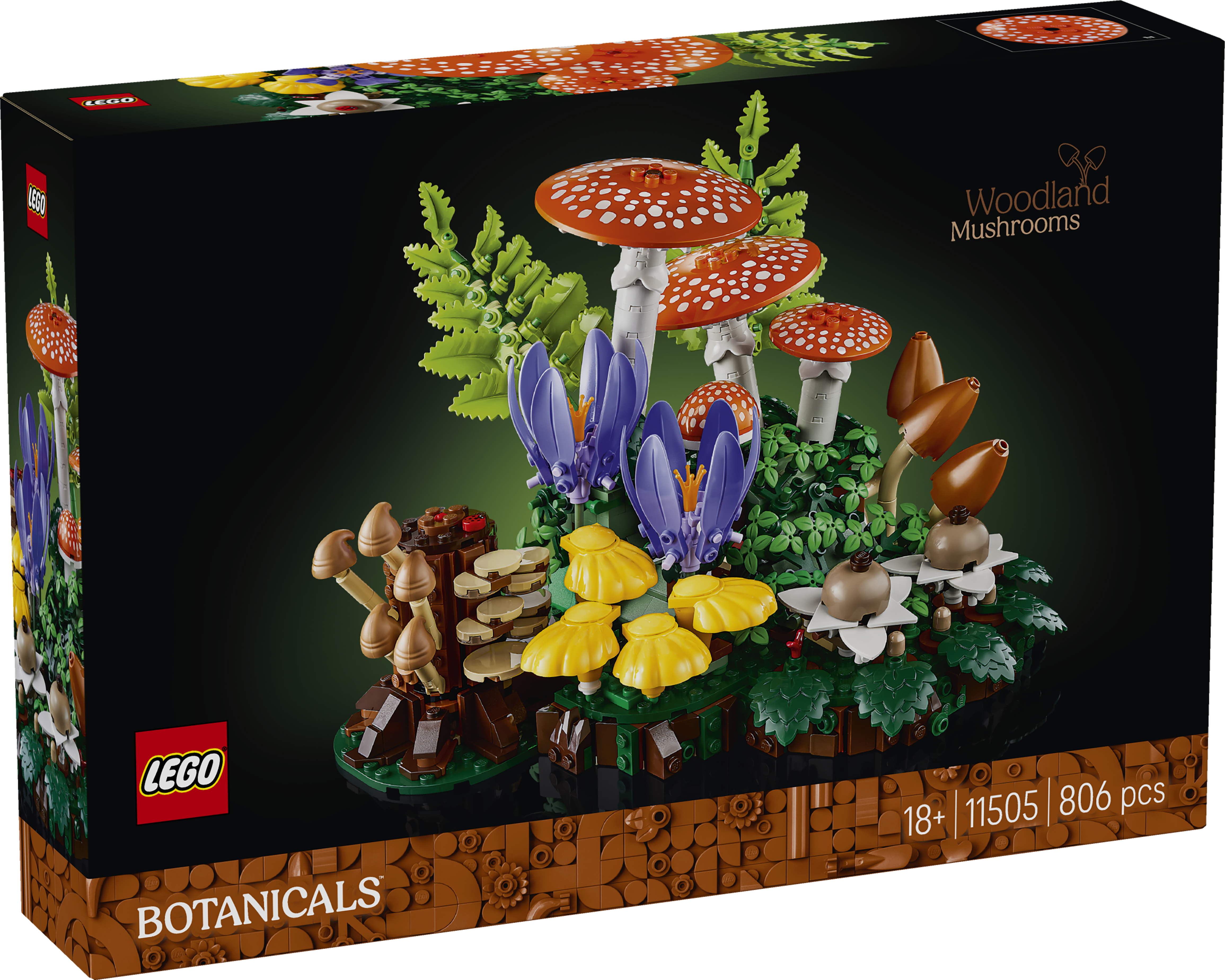 LEGO® Botanicals 11505 Lesní houby