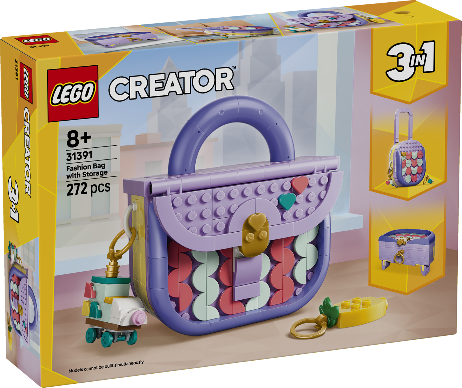 LEGO® Creator 31391 Módní kabelka s úložným prostorem