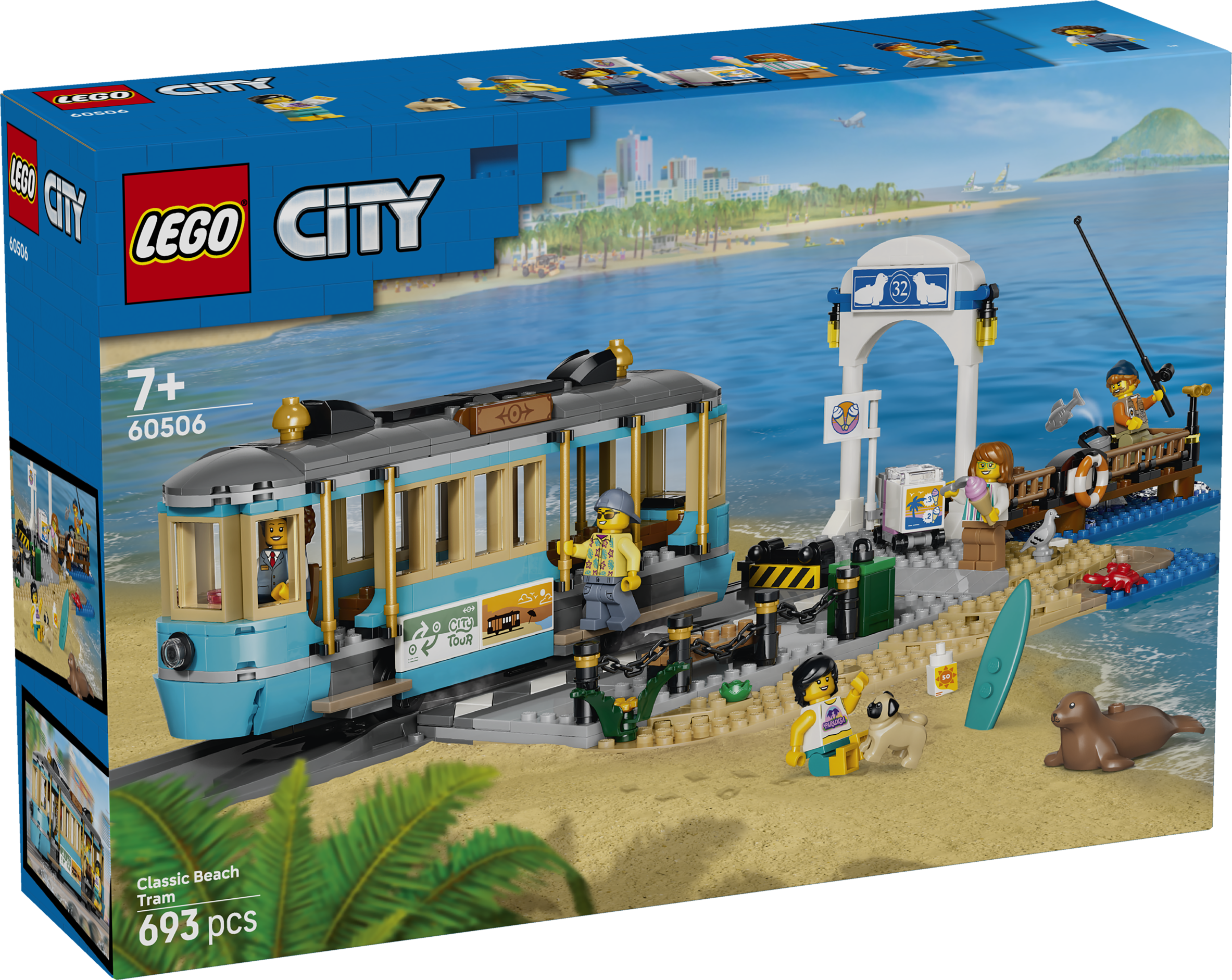 LEGO® City 60506 Historická plážová tramvaj