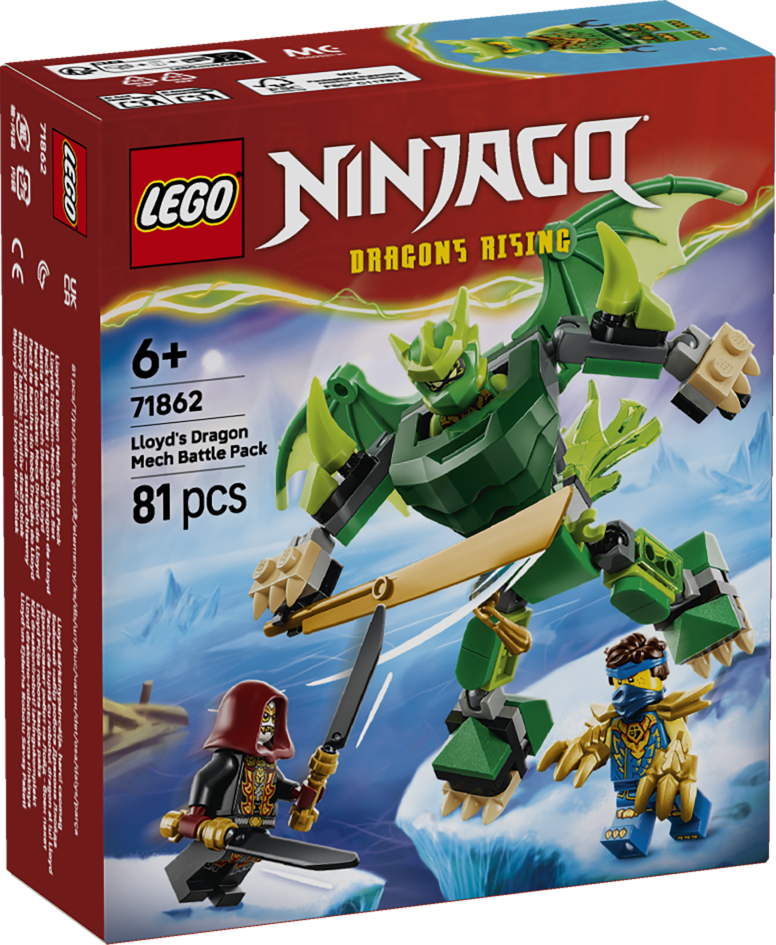LEGO® NINJAGO 71862 Bojový balíček: Lloydův dračí oblek