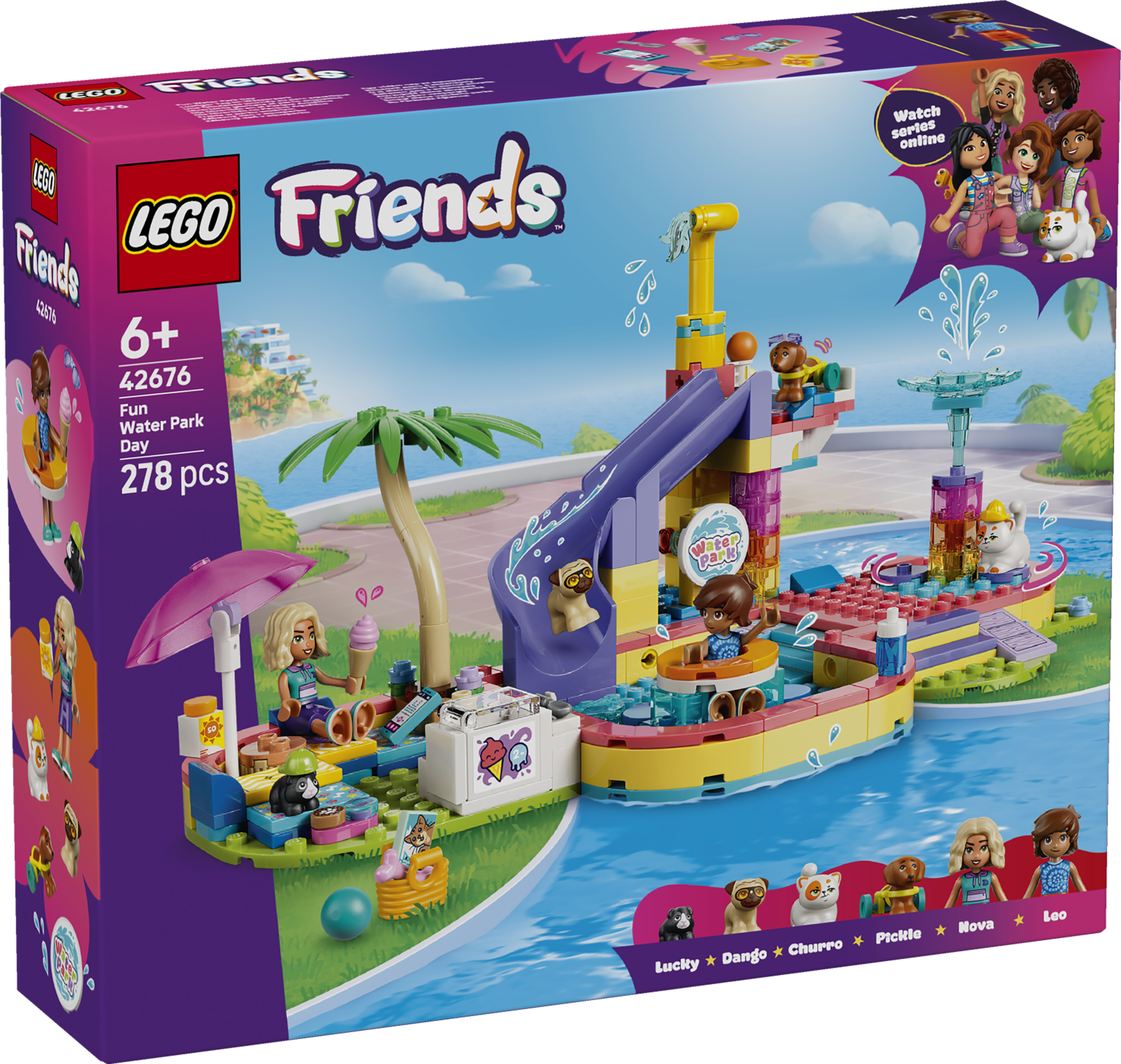 LEGO® Friends 42676 Zábavný den v aquaparku