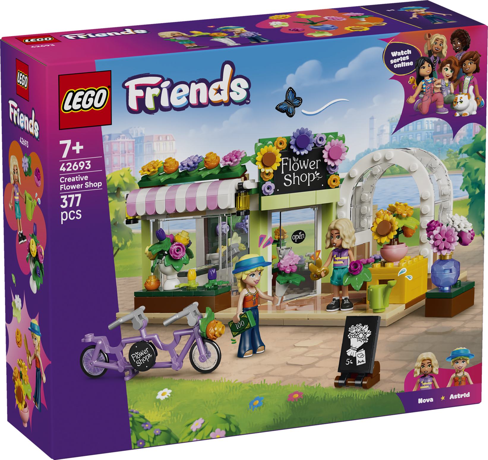 LEGO® Friends 42693 Kreativní květinářství