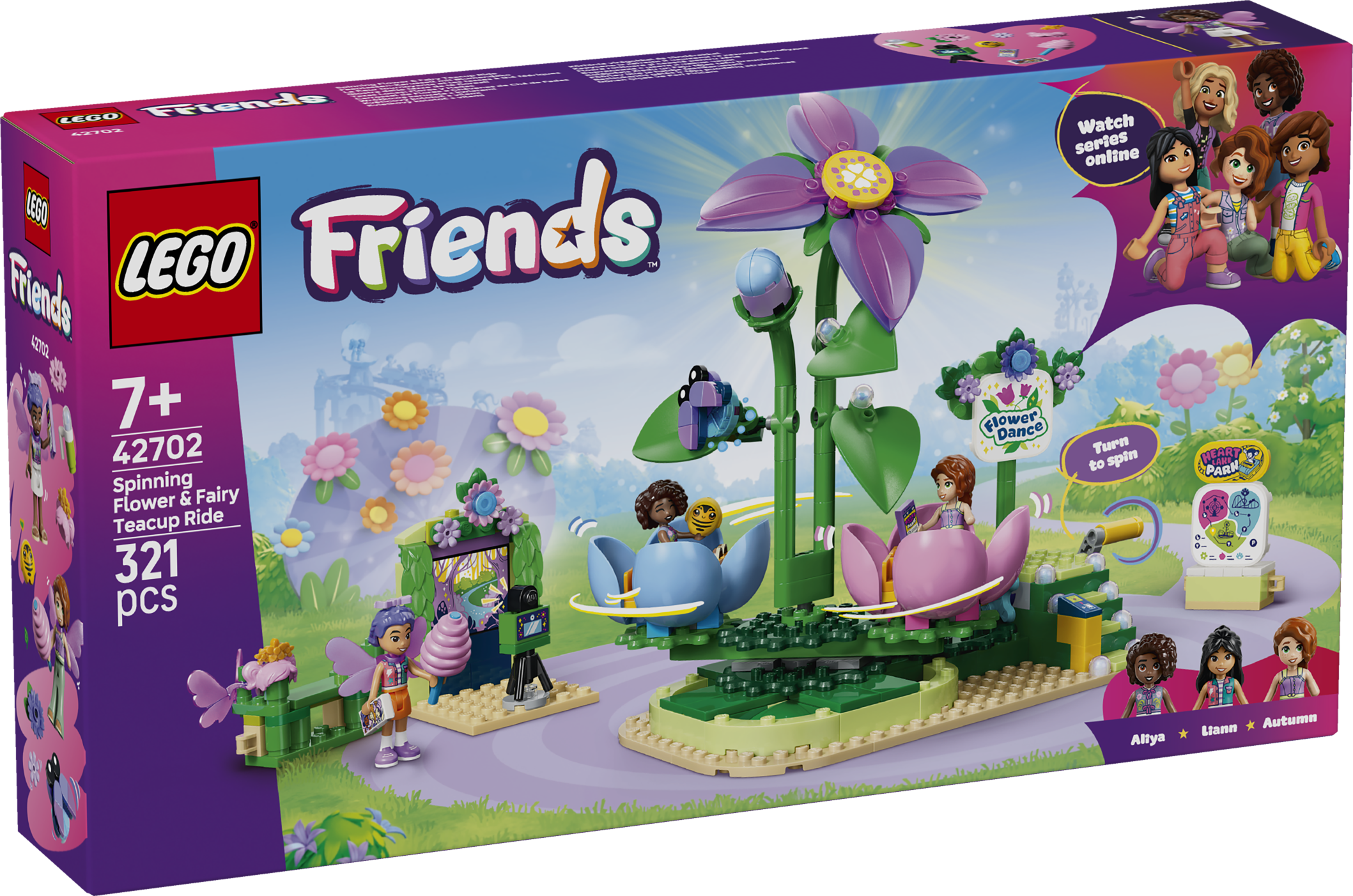 LEGO® Friends 42702 Květinový kolotoč s vílami