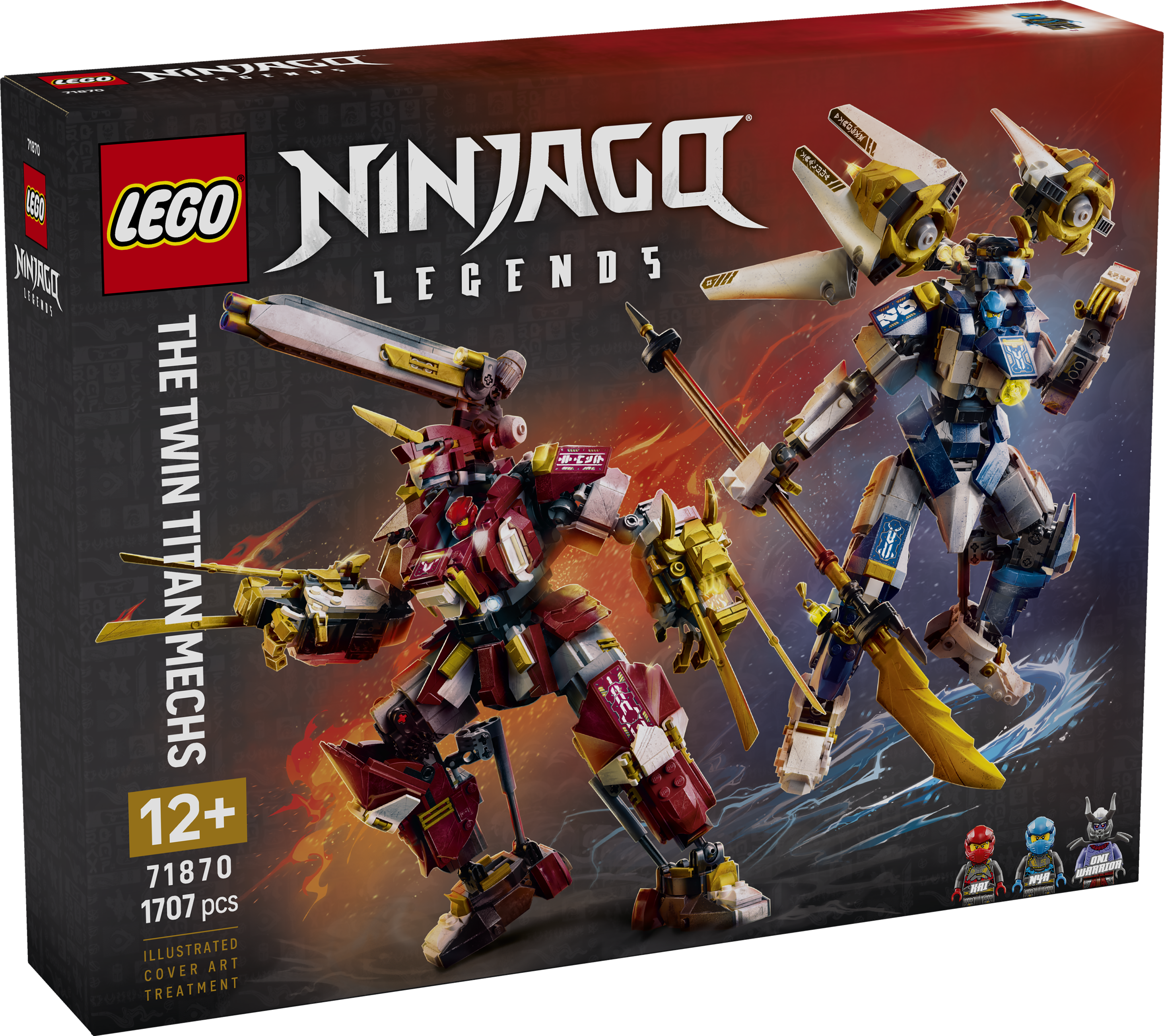 LEGO® NINJAGO 71870 Dvojice titánských robotů