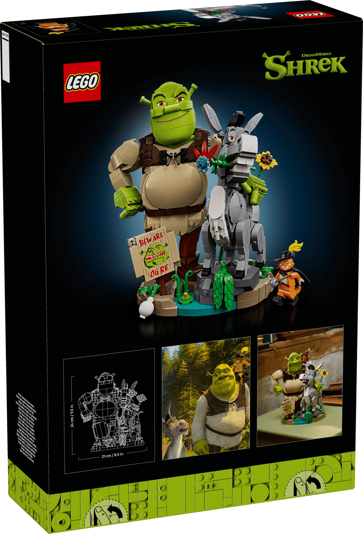 LEGO® 72423 Shrek, Oslík a Kocour v botách