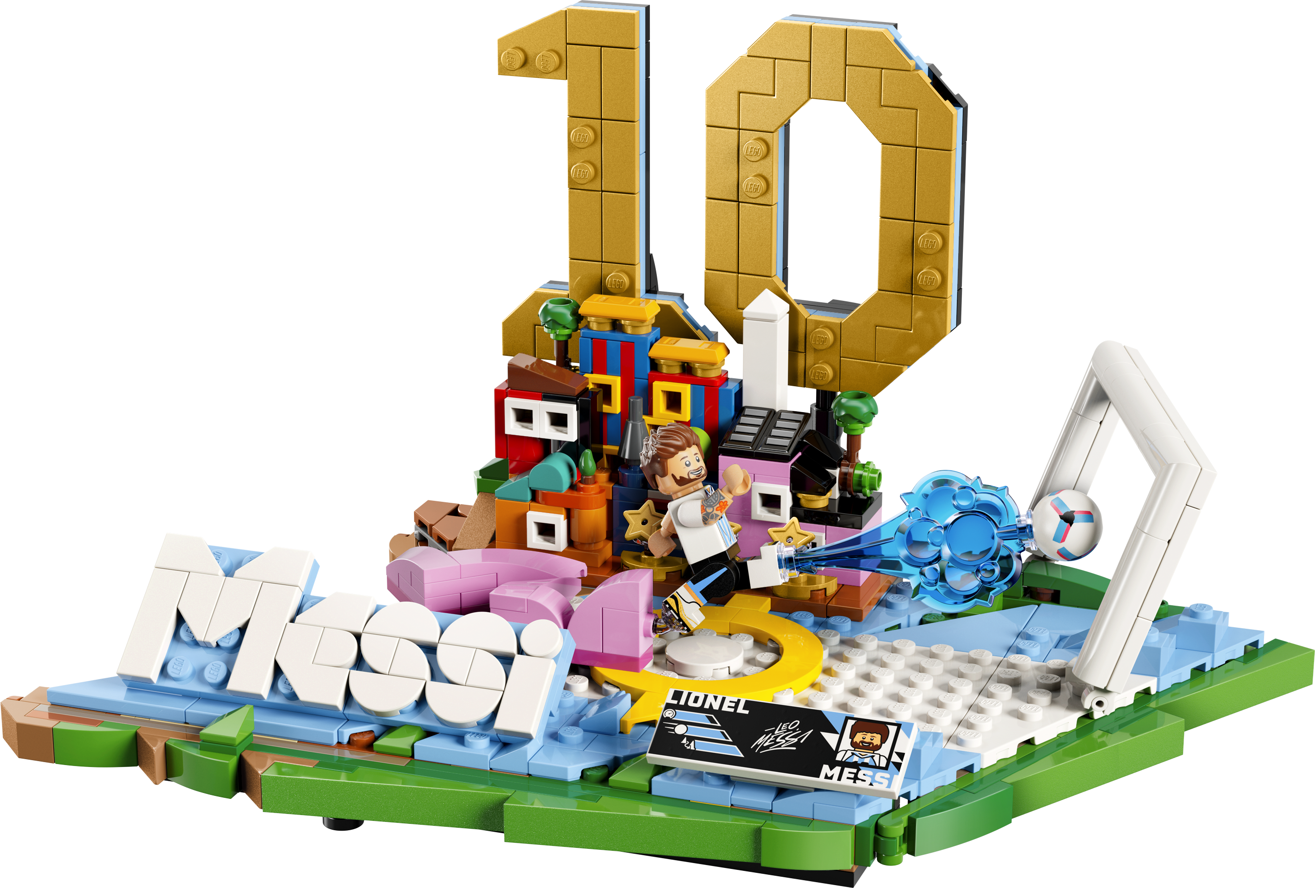 LEGO® Editions 43011 Lionel Messi – Hvězdné momenty fotbalu