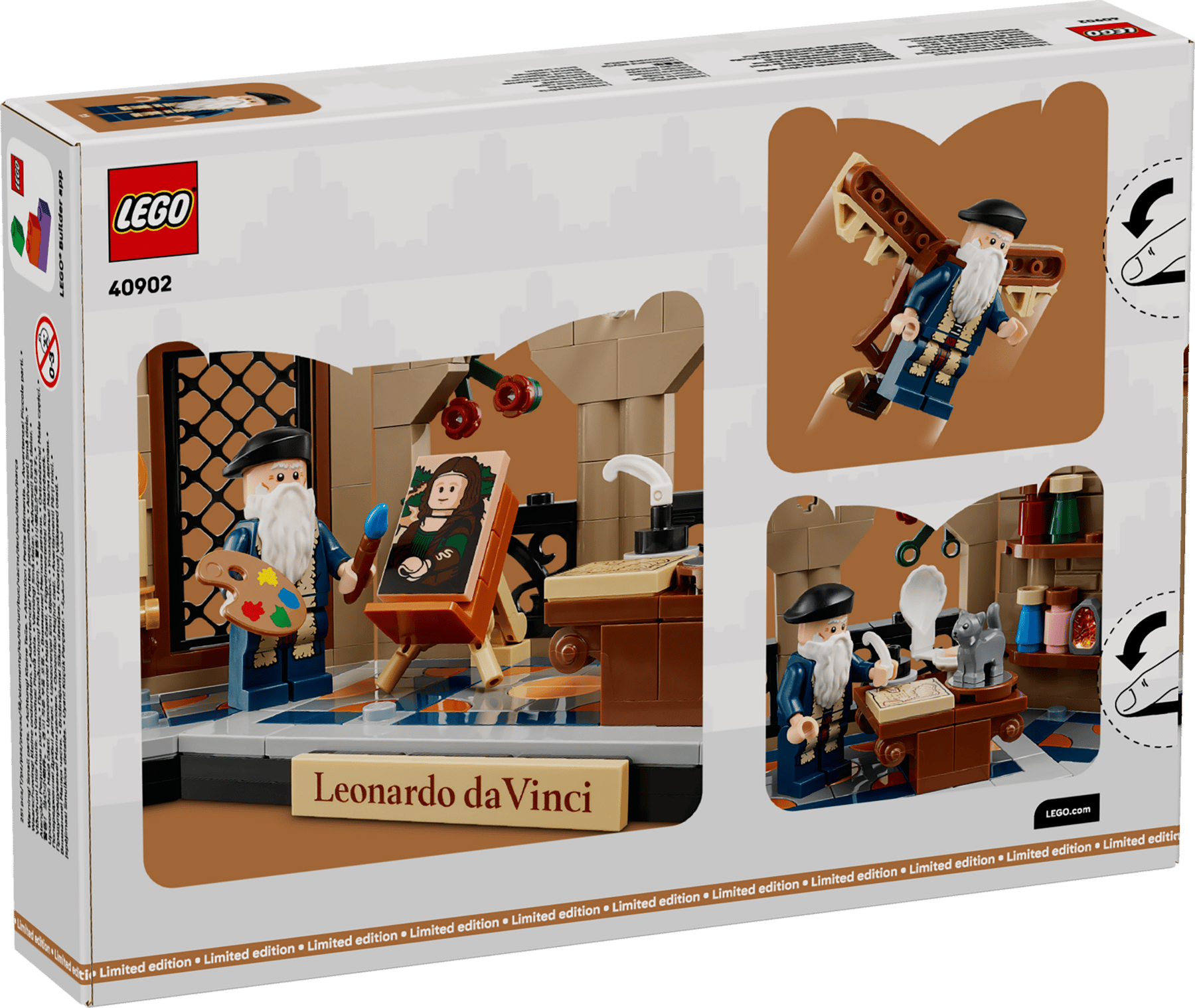 LEGO® 40902 Pocta Leonardu da Vincimu