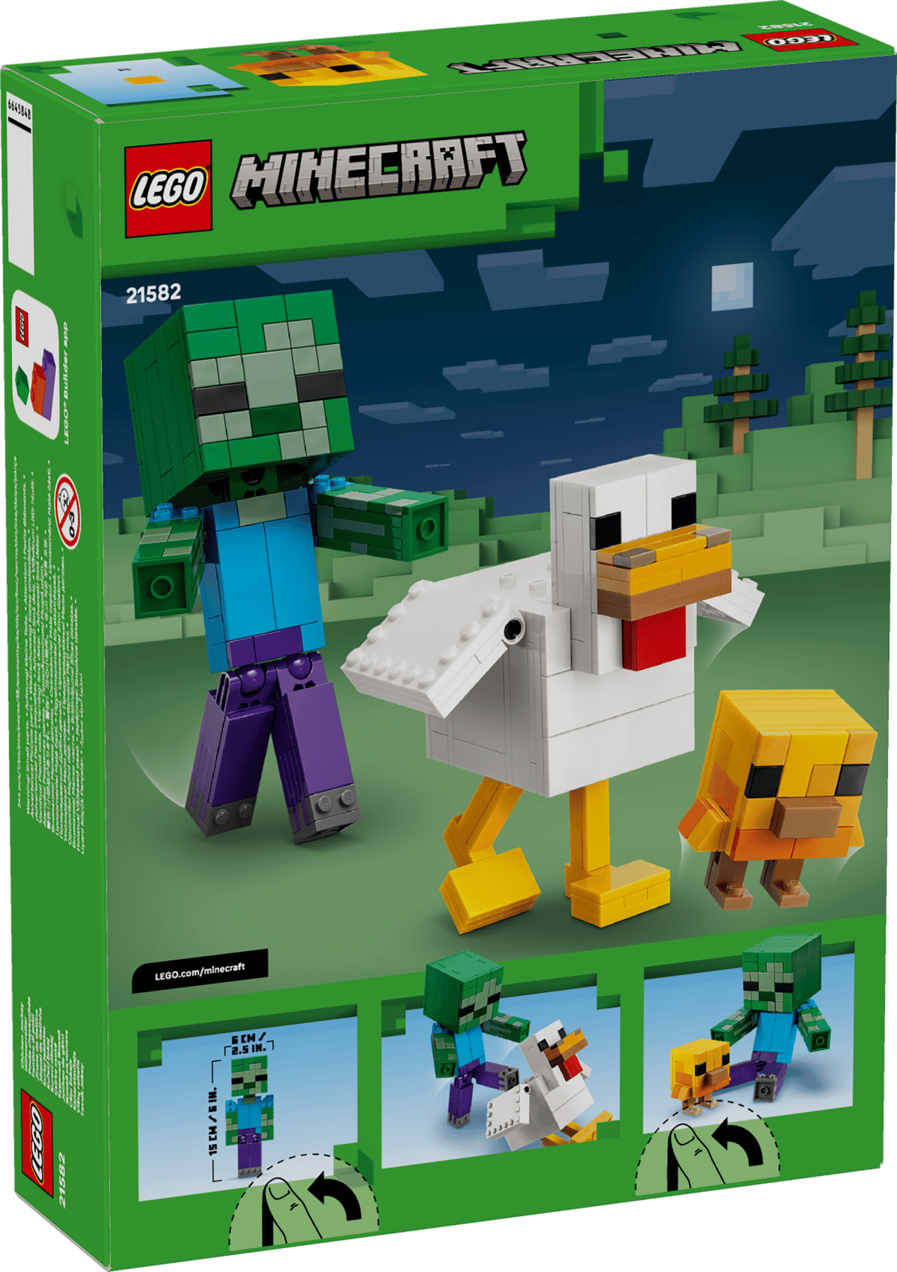 LEGO® Minecraft 21582 Kuřecí žokej