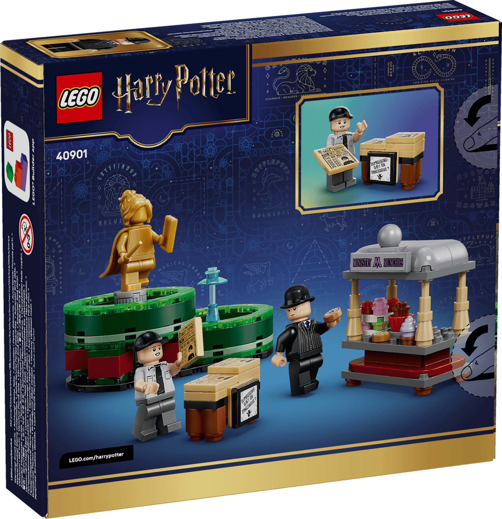 LEGO® Harry Potter 40901 Ministerské pamlsky a stánek Denního věštce