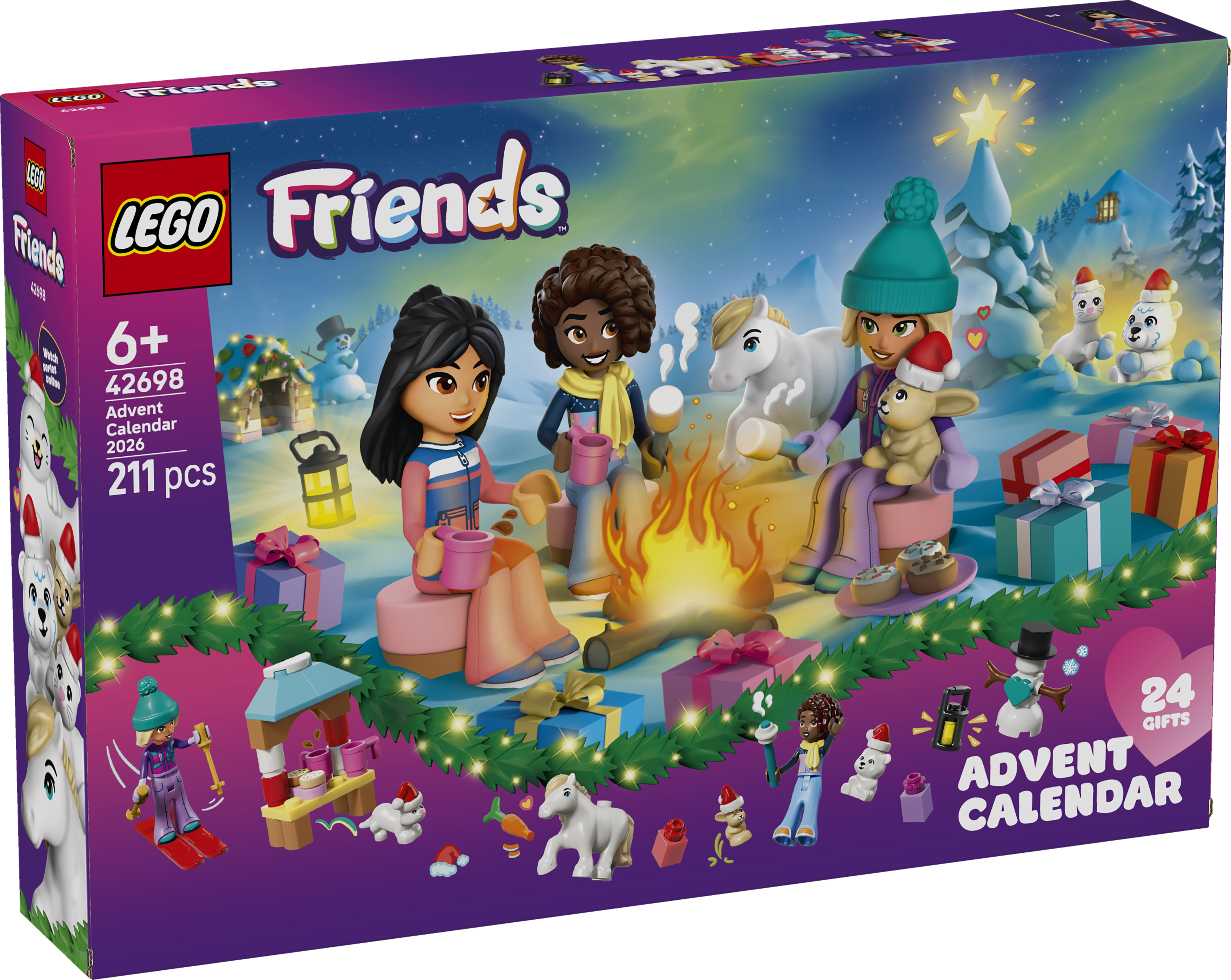 LEGO Friends 42698 Adventní kalendář 2026