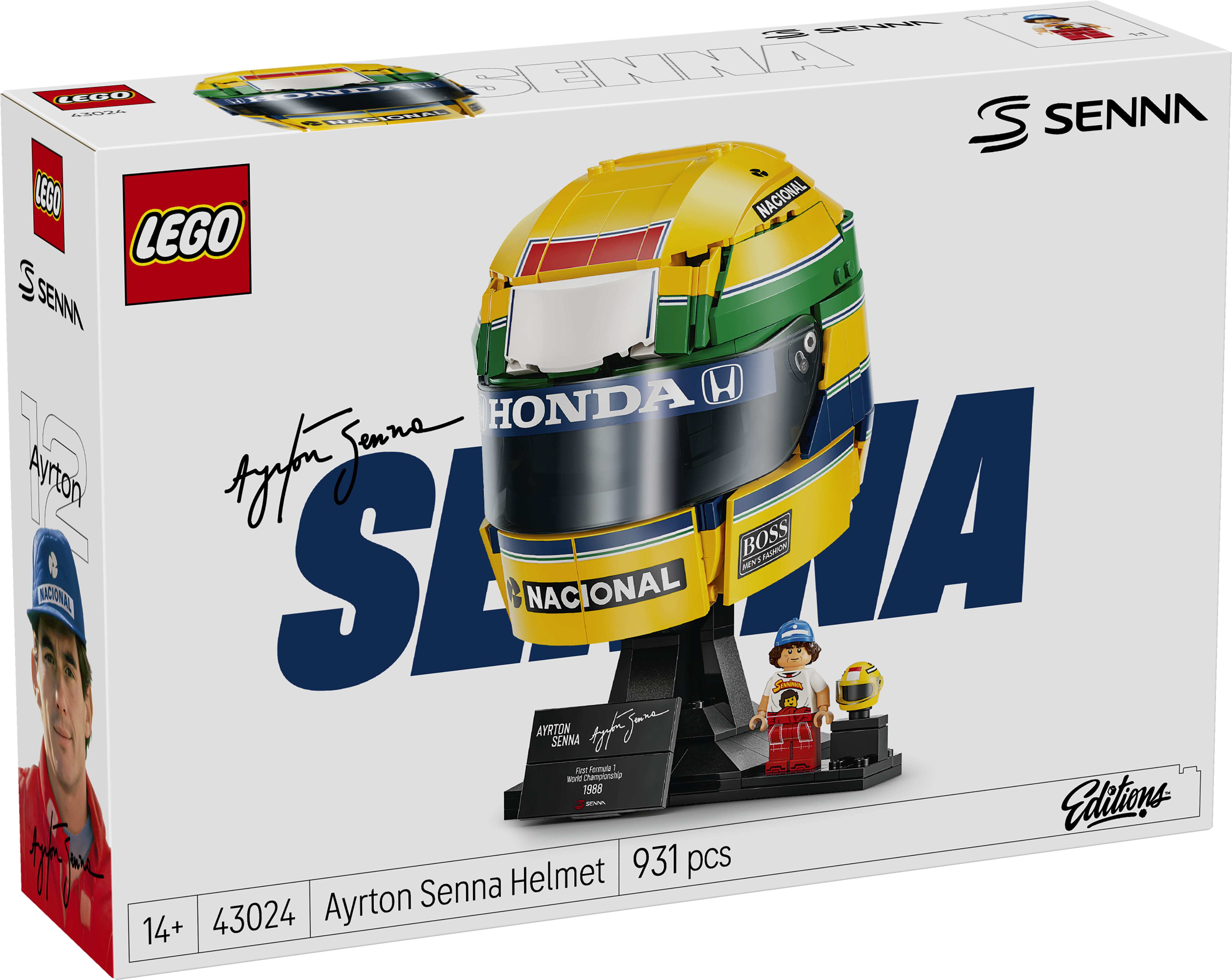 LEGO® Editions Sports 43024 Aryton Senna