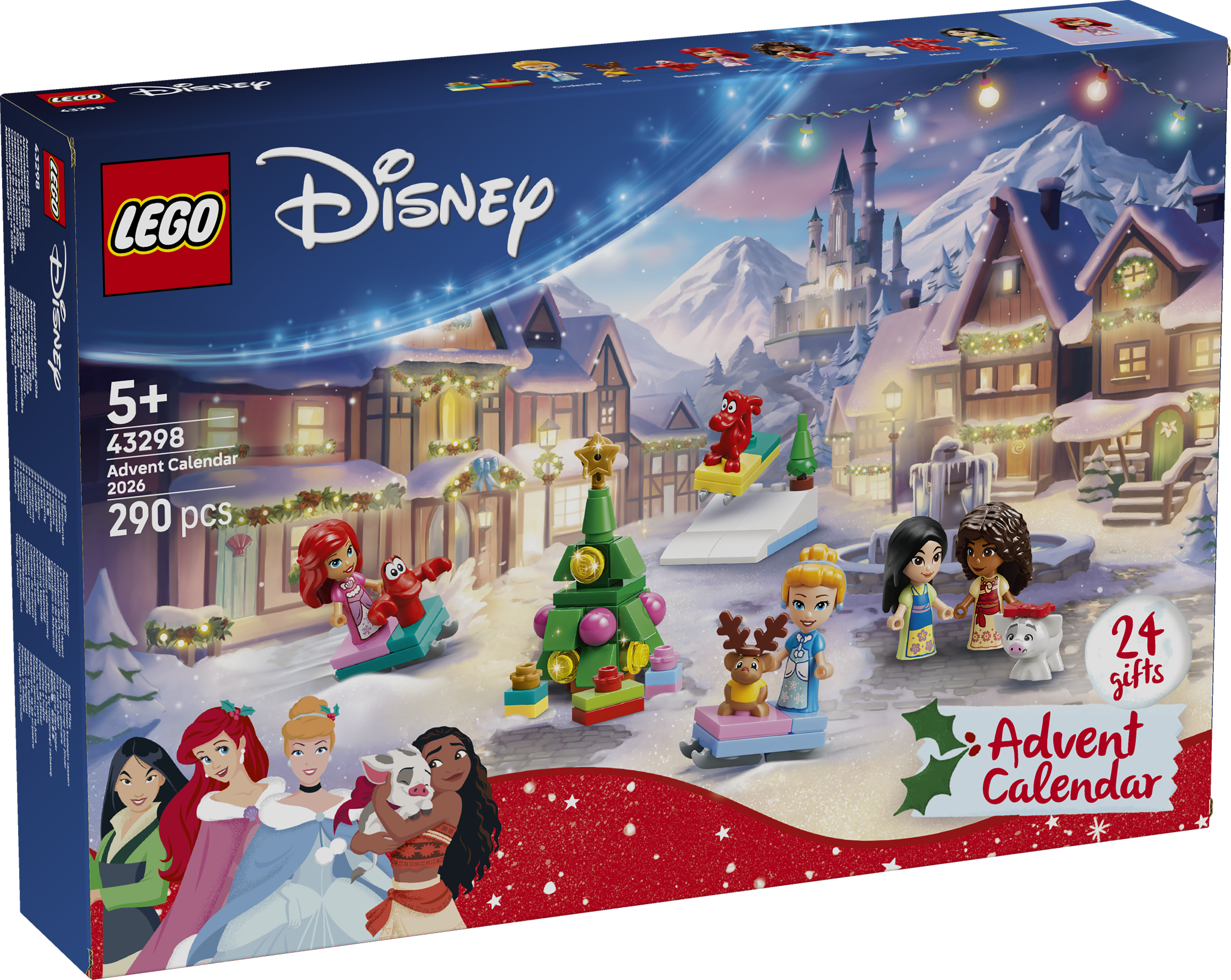 LEGO® Disney Princess 43298 Adventní kalendář