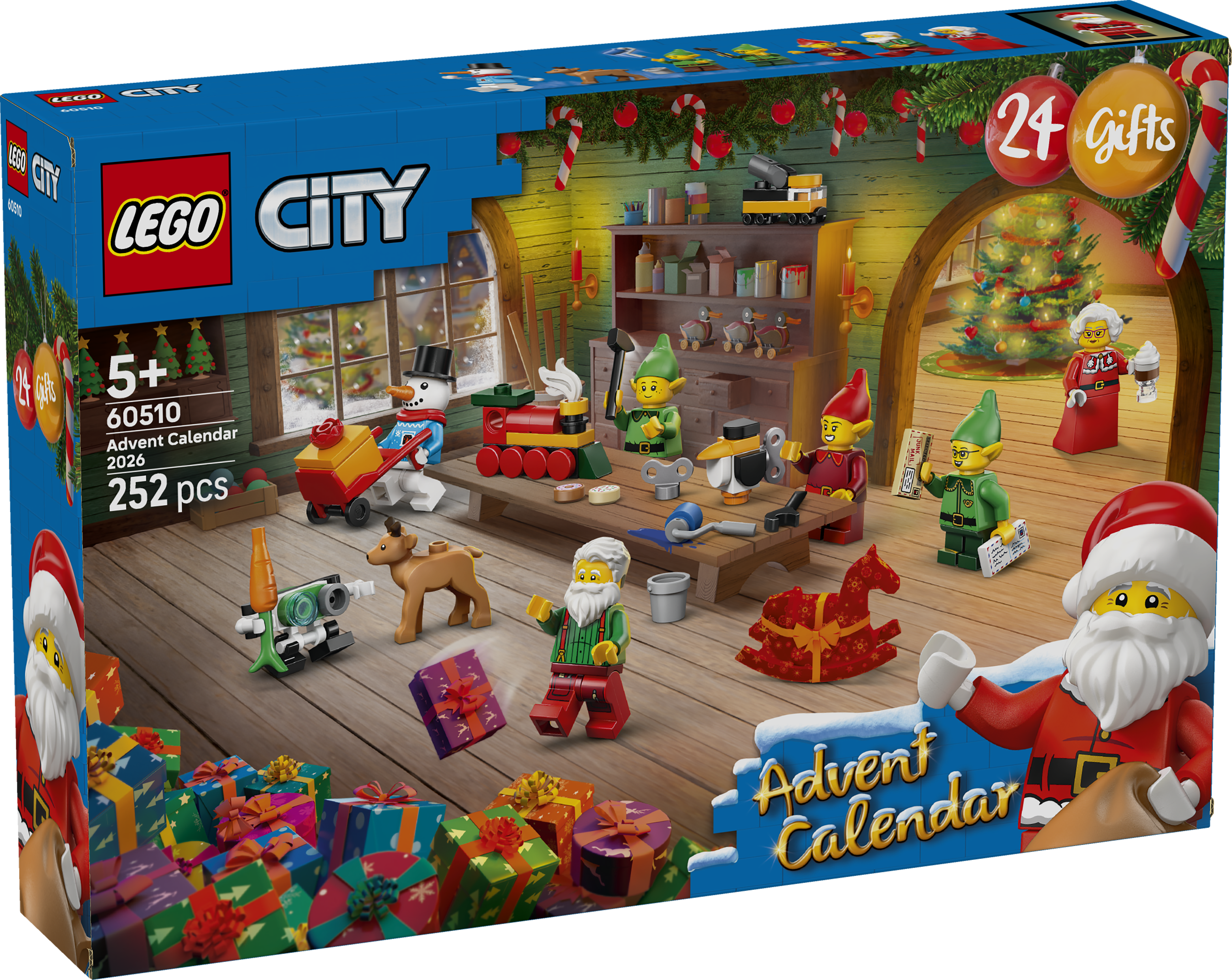 LEGO® CITY 60510 Adventní kalendář