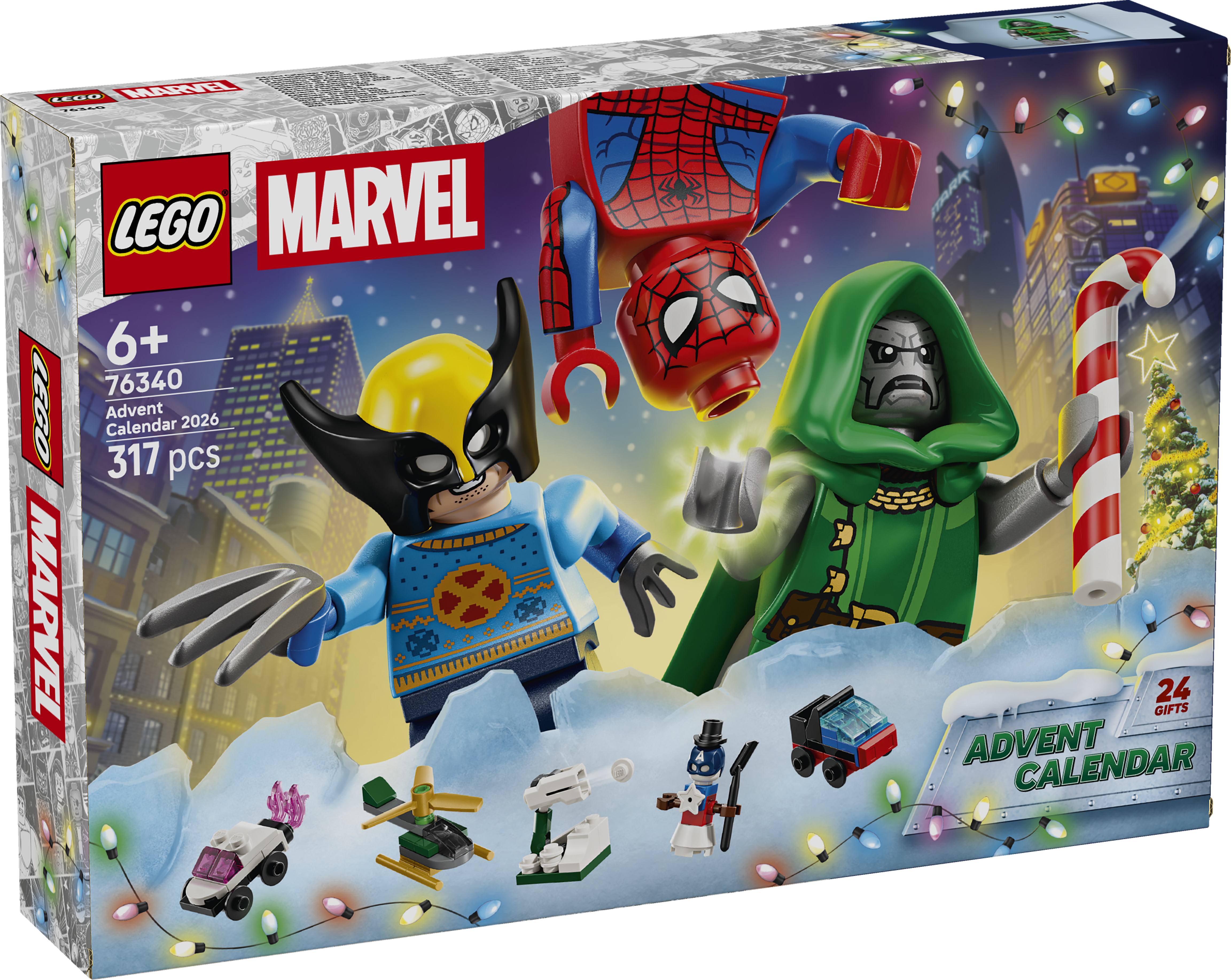 LEGO Marvel 76340 Adventní kalendář 2026