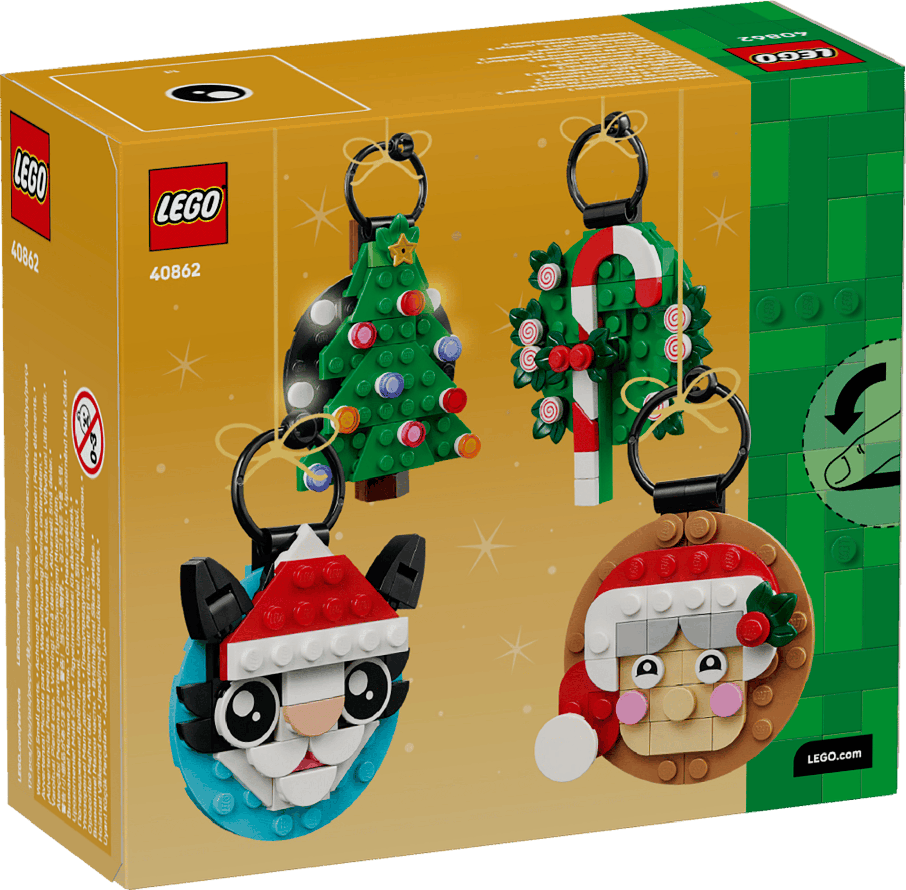 LEGO® 40862 Sada svátečních ozdob 2
