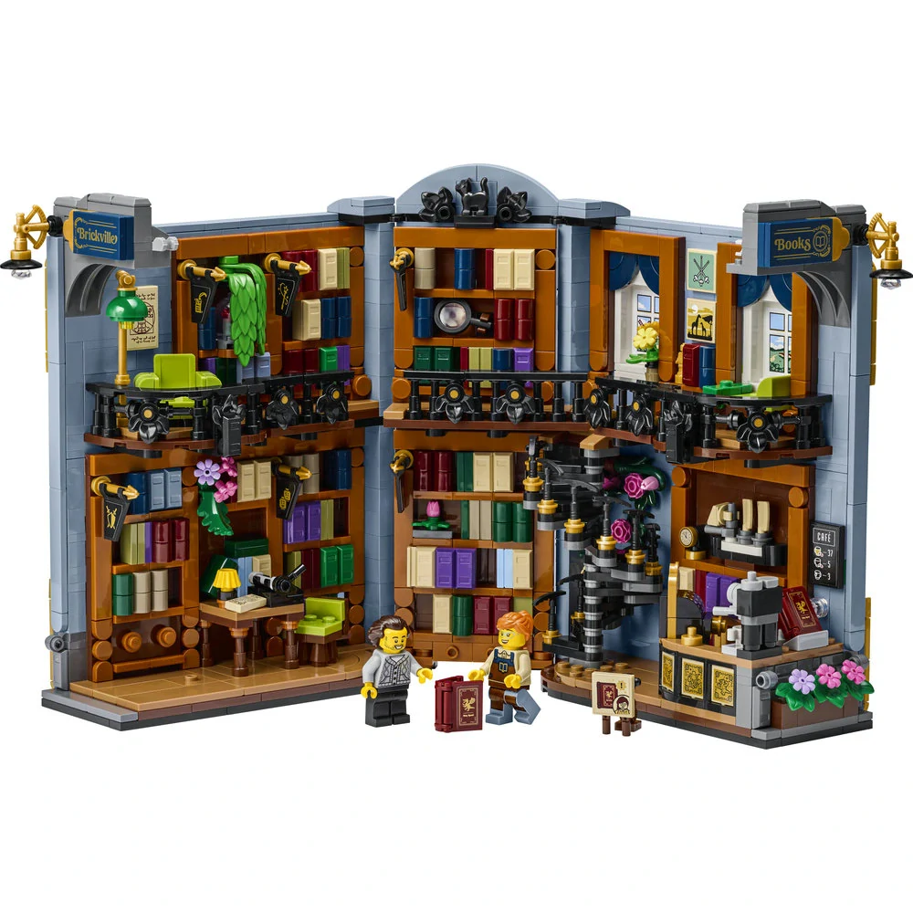 LEGO® Icons 11379 Knižní zarážka: Knihkupectví