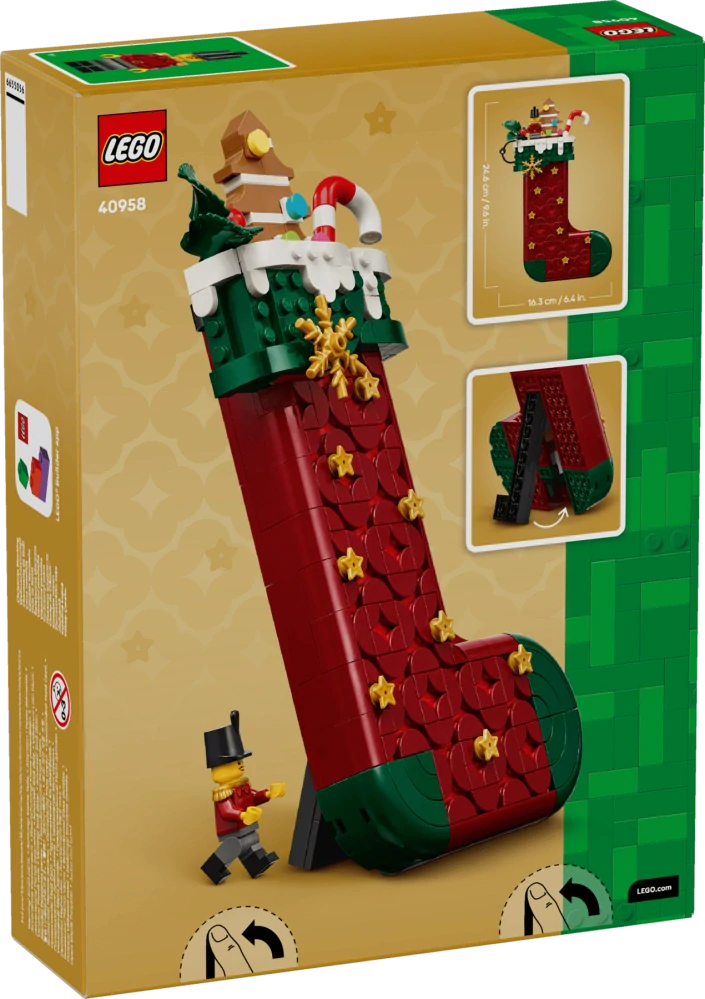 LEGO® ICONIC 40958 Vánoční punčocha LEGO® ICONIC 40958 Vánoční punčocha