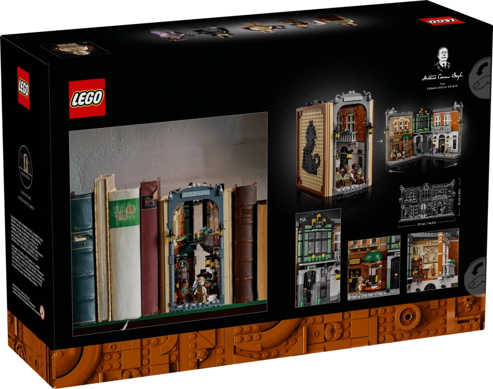 LEGO® Icons™10351 Knižní zarážka: Sherlock Holmes