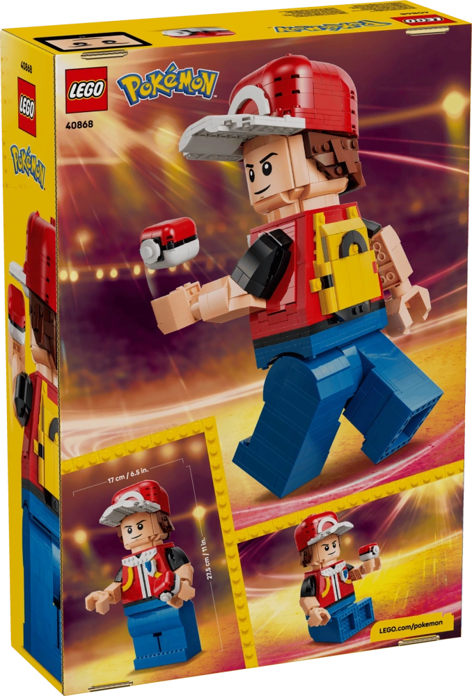 LEGO® Pokémon™ 40868 Zvětšená minifigurka Reda