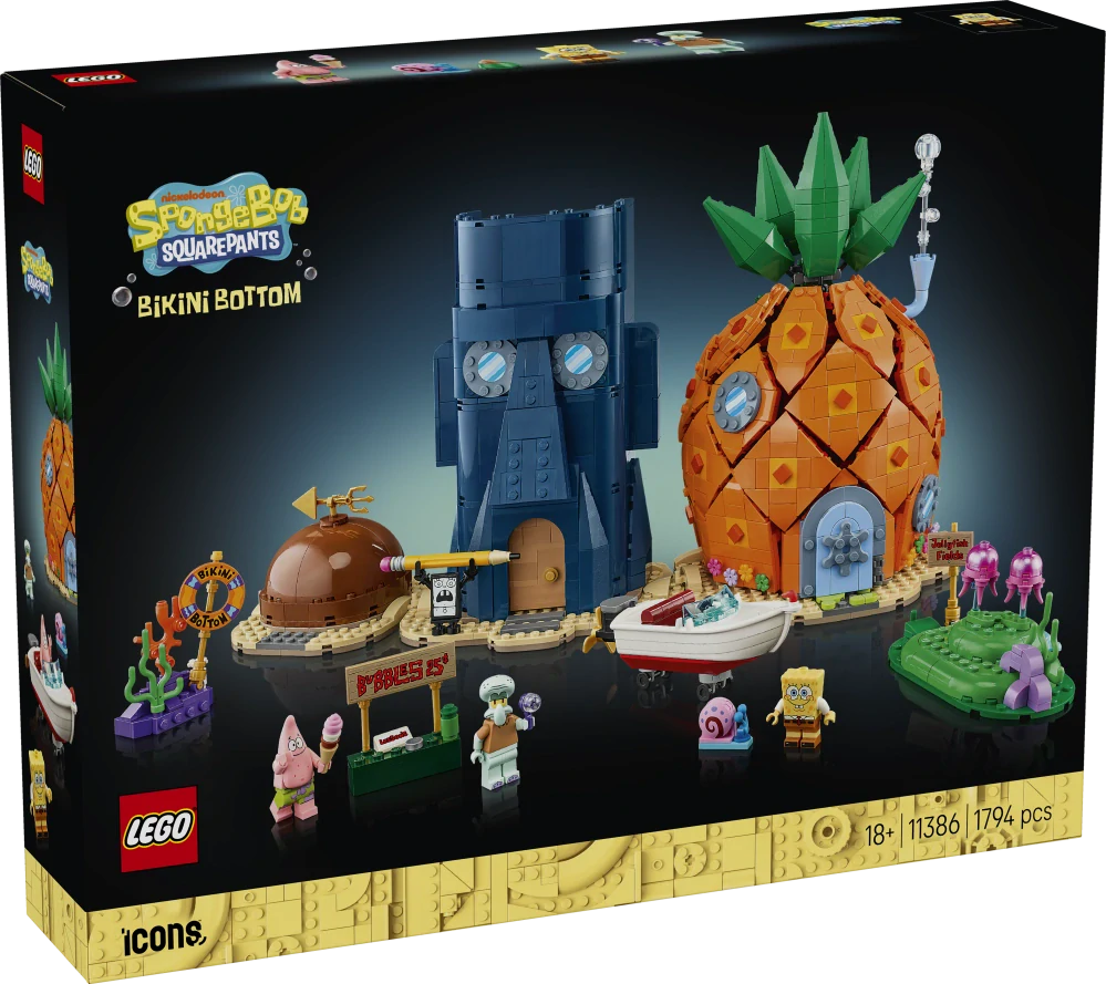 LEGO® Icons 11386 Spongebob v kalhotách: Zátiší Bikin