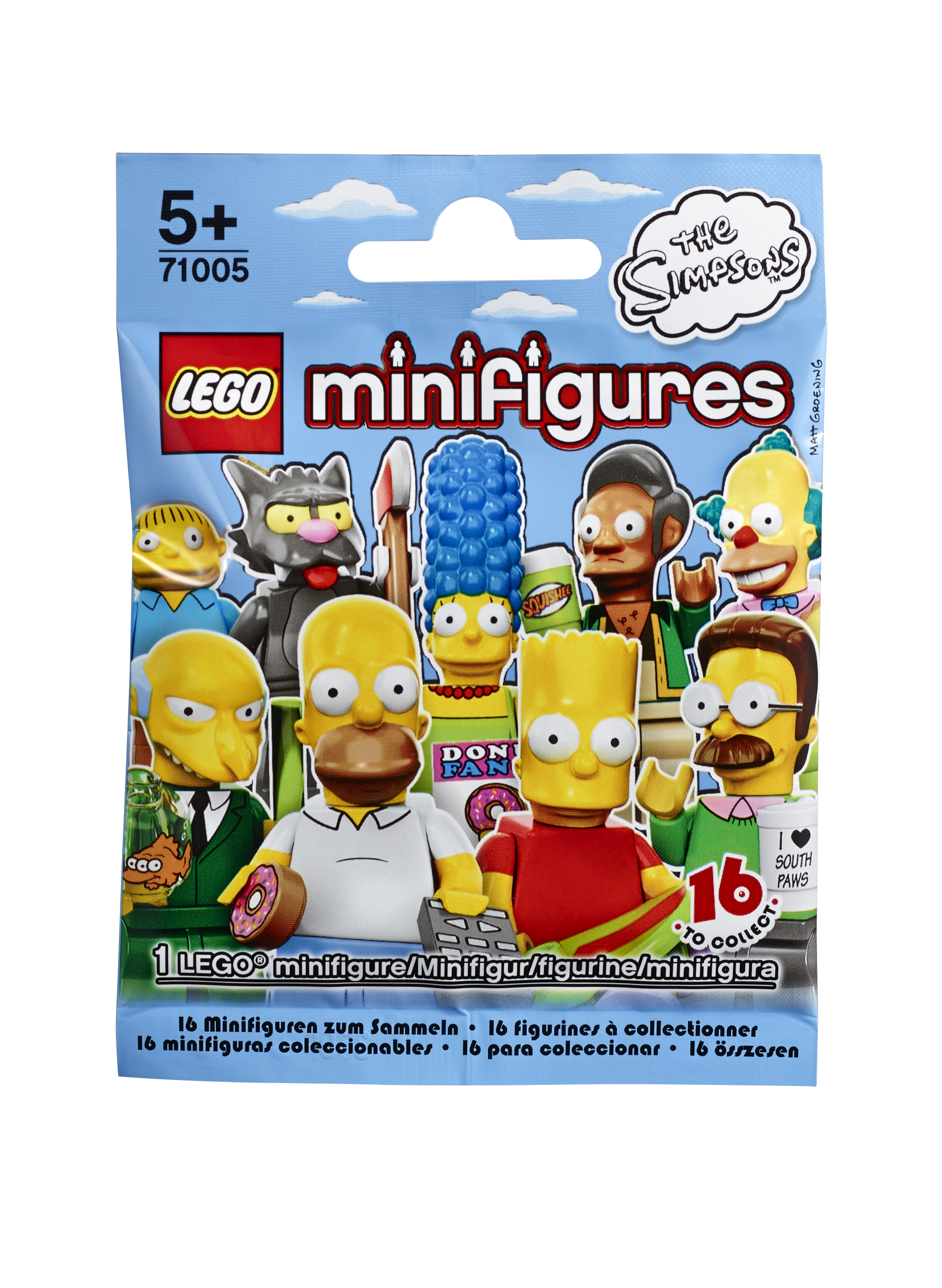 LEGO Minifigurky Simpsons 71005 Orginal box 60 ks