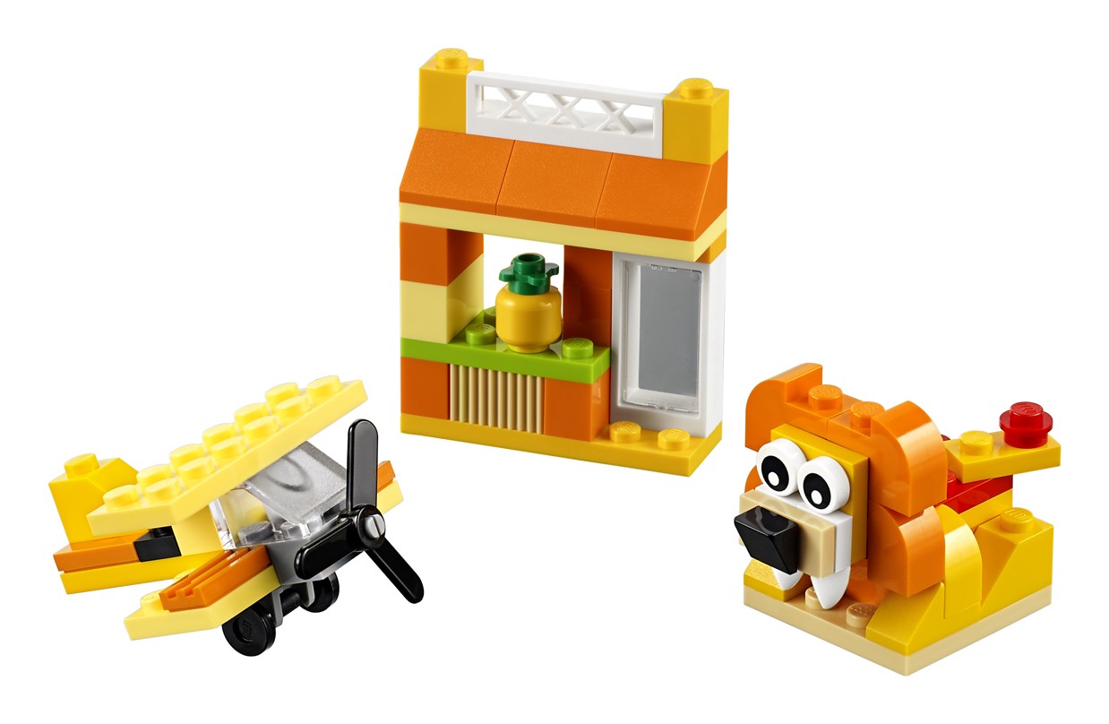 LEGO® 10709, Oranžový kreativní box