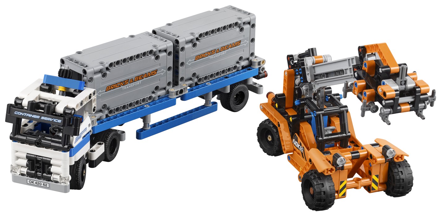 LEGO® Technic 42062, Preprava kontejneru