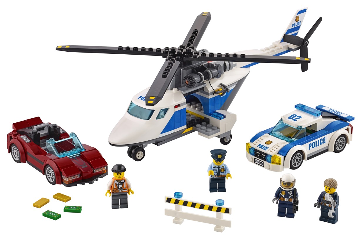 LEGO® City 60138, Honicka ve vysoké rychlosti
