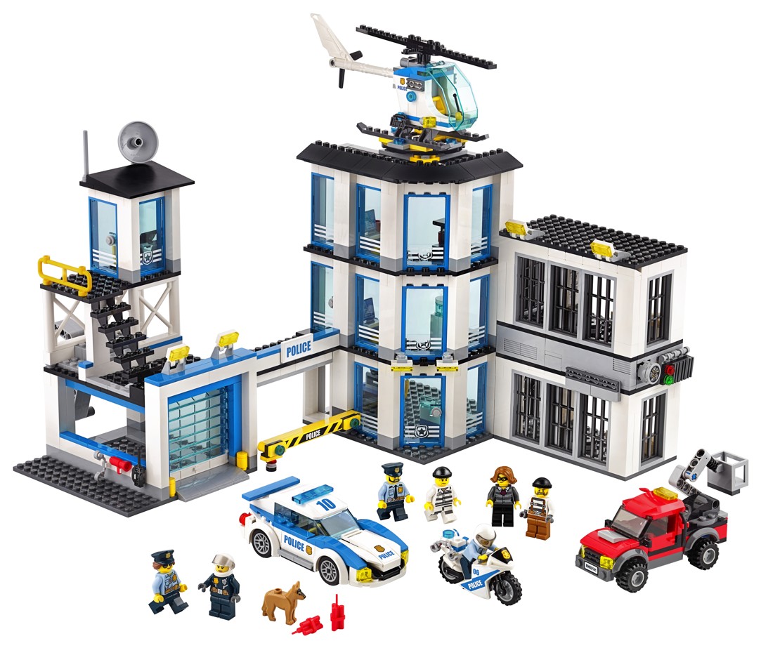 LEGO® City 60141, Policejní stanice