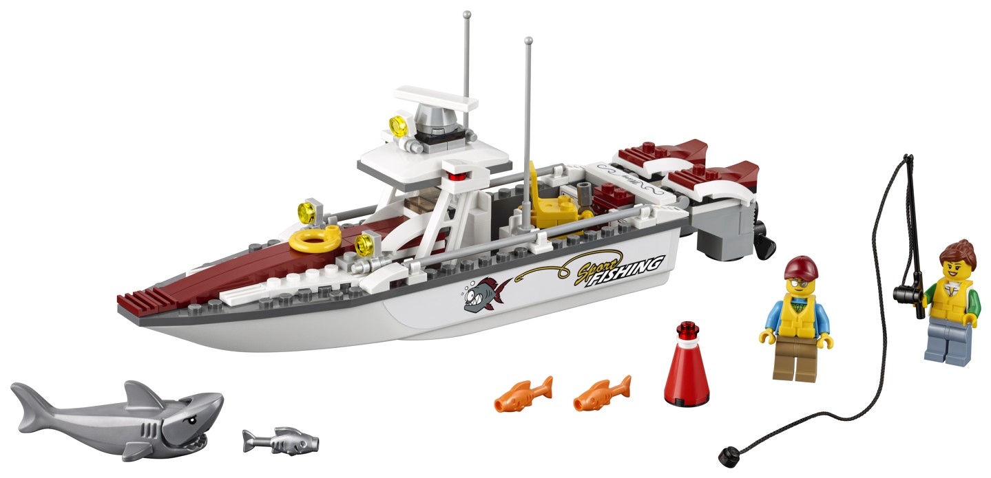 LEGO® City 60147, Rybářská loďka