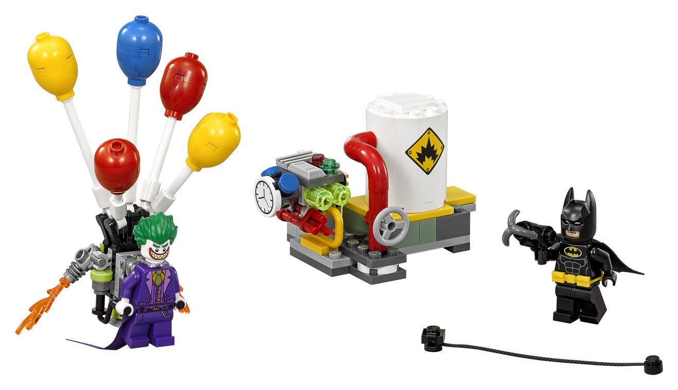 THE LEGO® BATMAN MOVIE 70900, Jokerův útěk v balónu