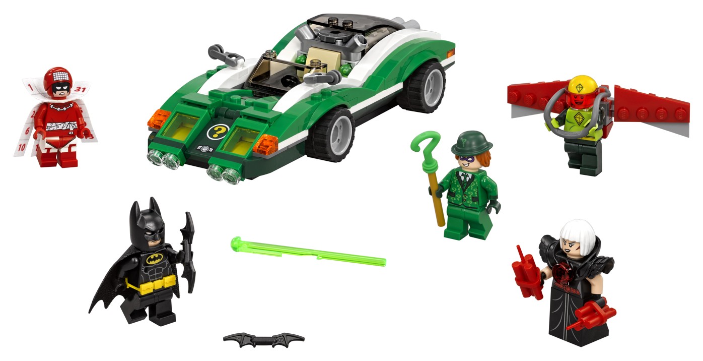 LEGO® Batman Movie 70903, Riddler a jeho Racer