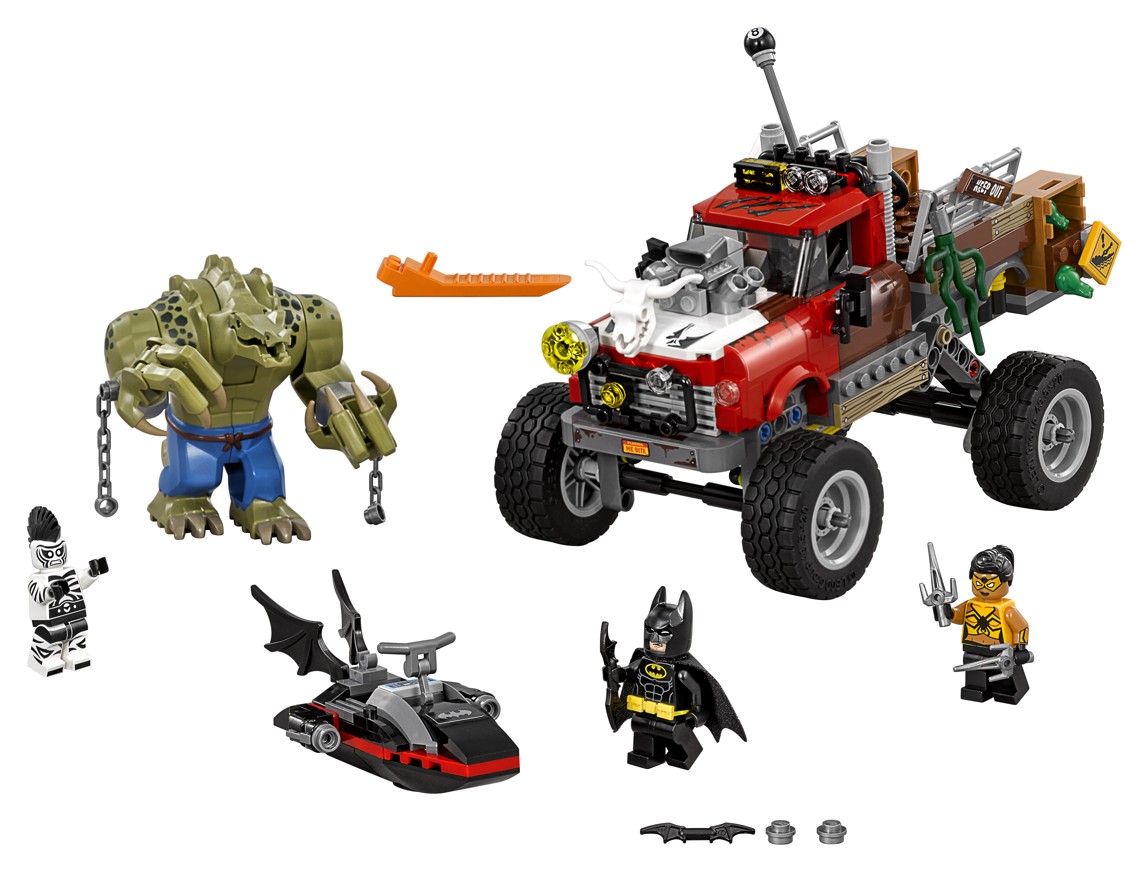 THE LEGO® BATMAN MOVIE 70907, Killer Crocuv Tail-Gator