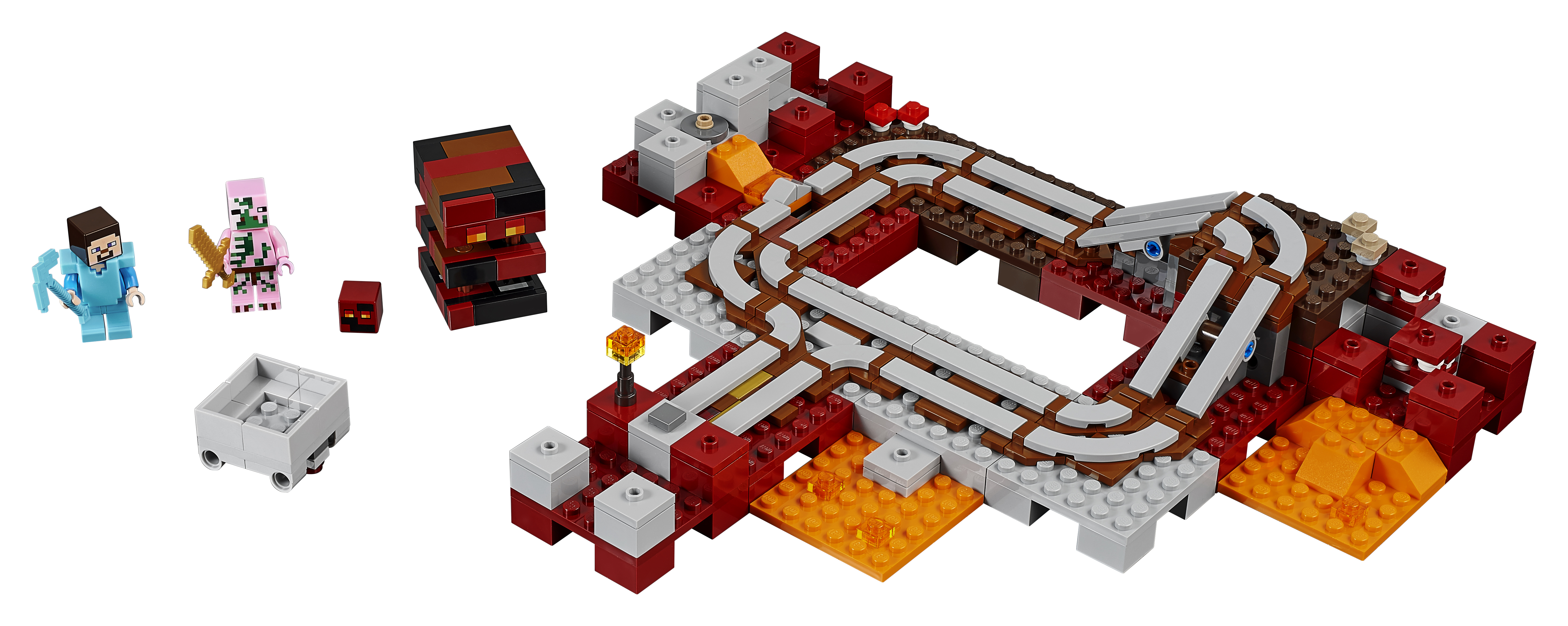 LEGO® Minecraft™ 21130 Podzemní železnice
