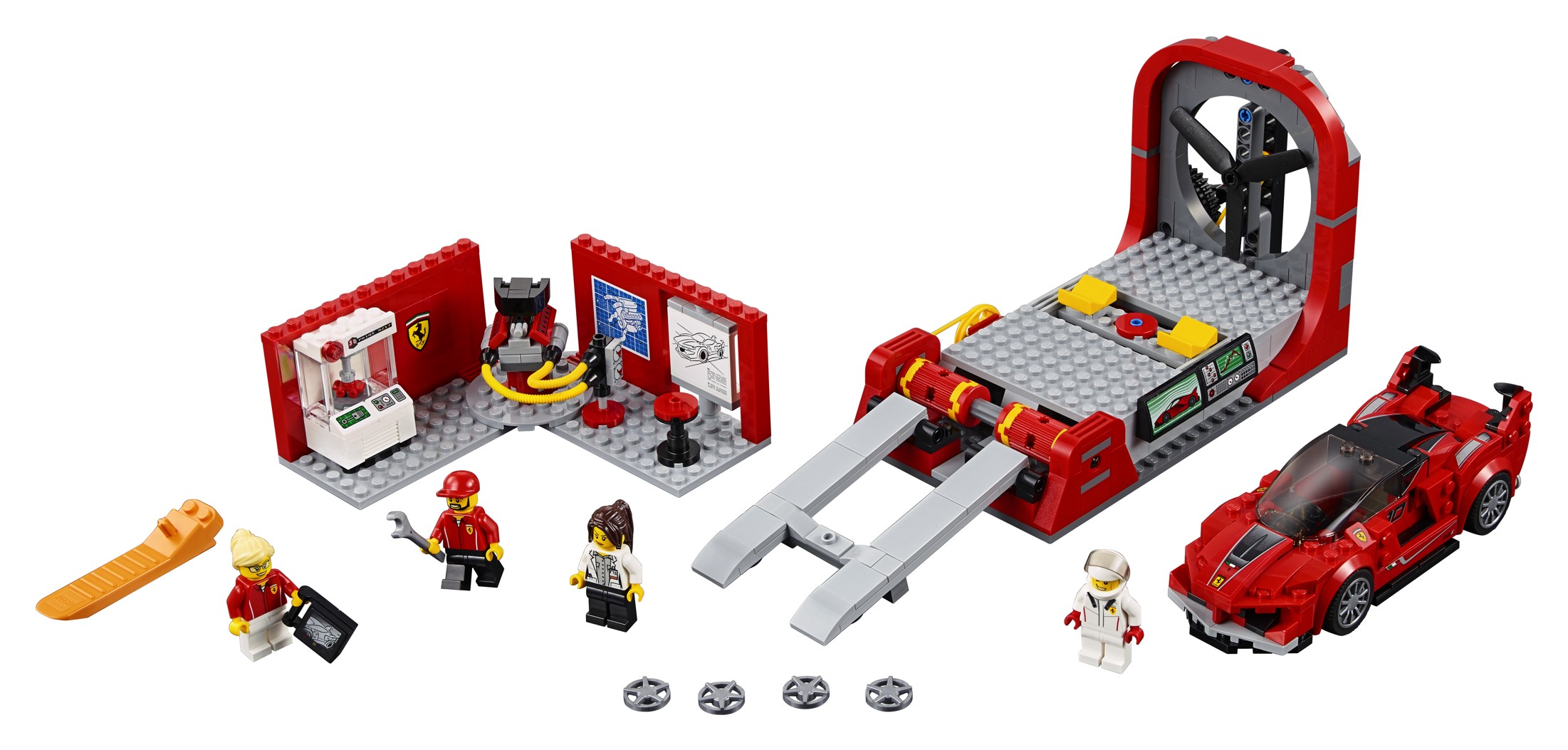 LEGO® Speed Champions 75882 Ferrari FXX K a vývojové centrum