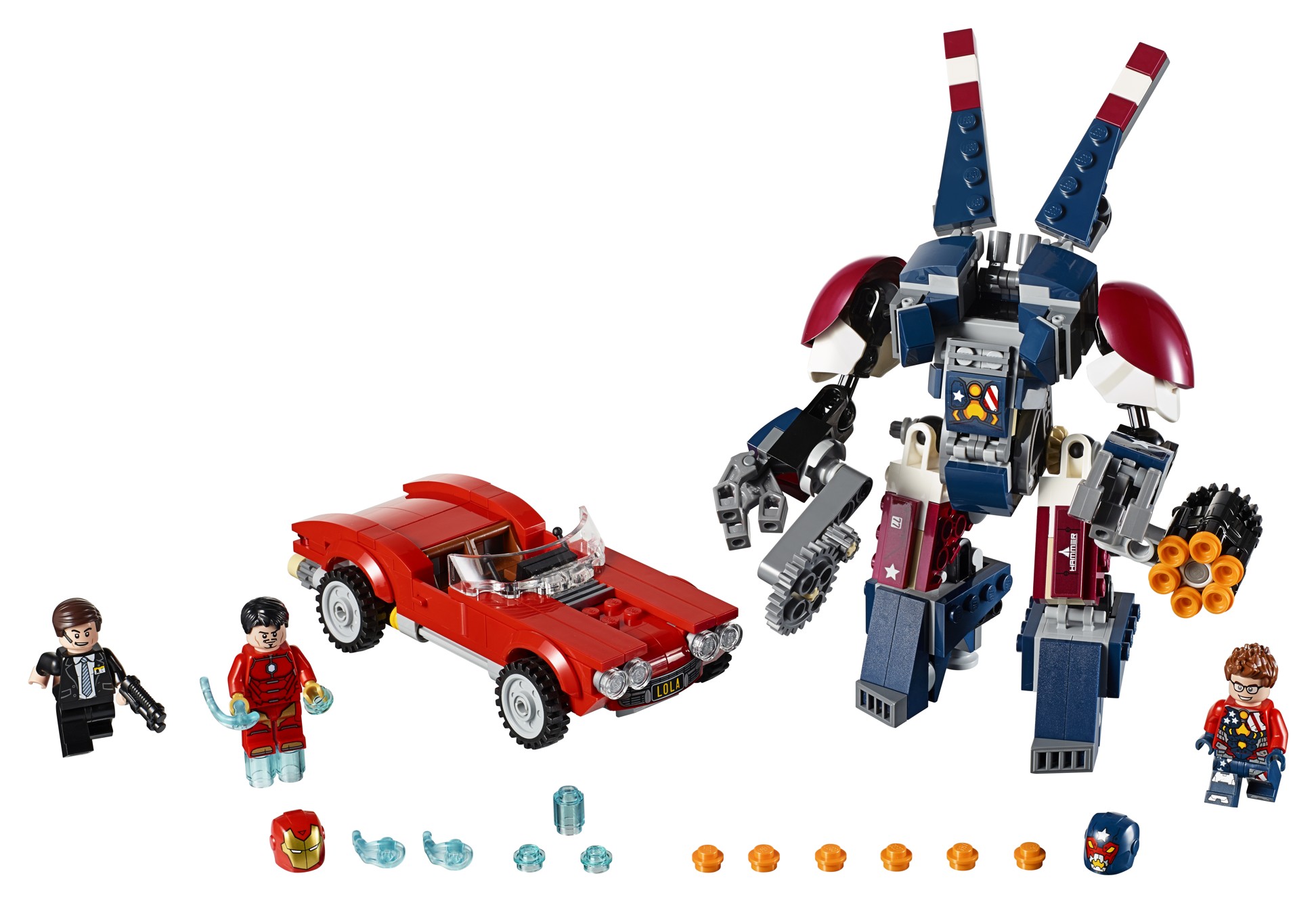 LEGO® Marvel Super Heroes 76077 Iron Man: Robot z detroitských oceláren