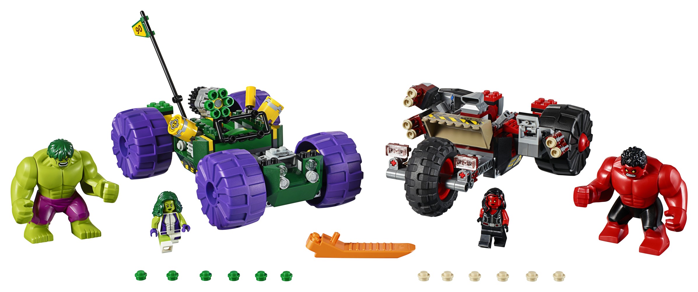 LEGO® Marvel Super Heroes 76078 Hulk vs. Cervený Hulk